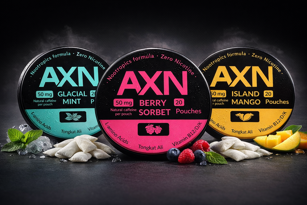 3 Pack - Island Mango, Berry Sorbet, Glacial Mint (20 pouches each 60 total)